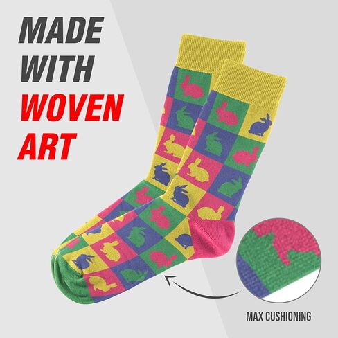 Easter Socks - Novelty Unisex Sock Set, Unique Designs And Fun Patterns in Kuwait