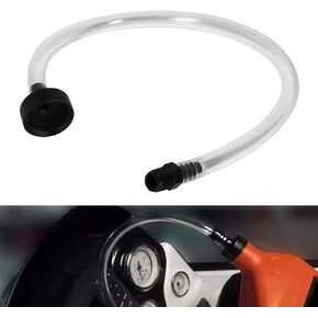 1 PCS Hydraulic Steering Filler Kit with Swivel, Fill Kit Used for Boat Hydraulic Steering Systems,Oil Filler Hose Bridge Tube Kit,Fill Hydraulic Steering Fuel, ABS Boat Bleed Kit Filler kit.