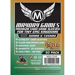 Mayday Games Tiny Epic Kingdom Sleeves(88x125mm)-50 Premium
