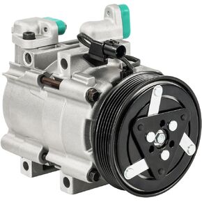 58119 AC Compressor Replacement for Sedona 2002 2003 2004 2005 3.5L, Air Conditioning Compressor