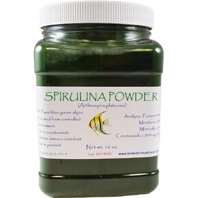 Brine Shrimp Direct Spirulina Powder, 16 oz