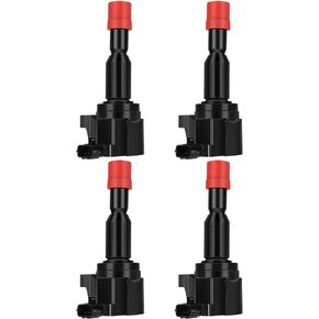 ECCPP Set of 4 Ignition Coil Pack Replacement for Honda 1.5L L4 2007 2008 for UF581 C1578 30520-PWC-S01