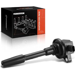 A-Premium Engine Ignition Coil Pack Compatible with Ford F-150 2018-2021, Mustang 2018-2020, V8 5.0L, for Cylinder #3 Only