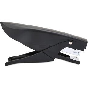 1InTheOffice Handheld Plier Stapler, Stapleless Stapler, Office Stapler, Desktop Stapler, 20-Sheet Capacity, Black