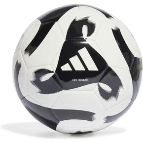 adidas Tiro Club Ball HT2430, Unisex, Football, White/Black, 4