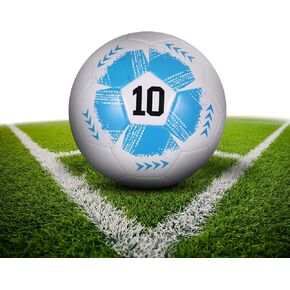 YIUAIPIT Soccer Ball Size 5, Training Soccer Ball, Anti-Explosion Design Training Practice for Teen Adult Official Size Indoor Outdoor Sports Soccer, Suitable for Training Practice or Gift