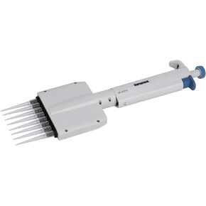 Pipettor Plastic 8 Channel Manual Pipette Adjustable Variable Volume Micropipette Multichannel Pipett Micro Pipette for Laboratory Tool