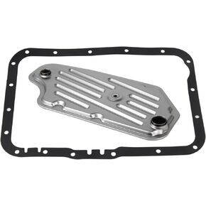 Automatic Transmission Filter Oil Pan Gasket Kit Compatible with 1989-2011 Ford Aerostar Bronco Explorer Mustang Ranger Mazda B230/B2500/B3000/B4000 Navajo Mountaineer Replaces F5TZ7A098A