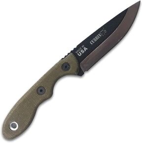 Tops Knives TPMSK25C: Mini Scandi Currin 1776