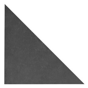 eoere 4 PCS Heavy Duty Steel Plate Gussets 6" x 6" x 1/4", Weld On Triangle Gusset Base Plate for Structural Joint Support (3 Gauge Steel)