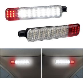 Multi-Color RGB LED Interior Door Panel Courtesy Light Lamp Compatible with Chevy Silverado GMC Sierra 1997-2006, C1500 K1500 1997-1999, Tahoe Yukon 1995-2006, Suburban Avalanche Escalade