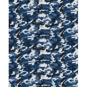 ST Color Camo007-Water Transfer Printing / Hydrographics / Hydro Dipping Film-Navy Blue Camo-50cm Widthx400cm Length