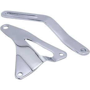 Chrome Alternator Bracket Kit Compatible for Ford 289 302 SBF Mustang