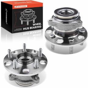 A-Premium 2 x Rear Wheel Bearing and Hub Assembly with 5-Lug Compatible with Lexus is F 2008-2013, IS250 2006-2015, GS300 2005-2006, GS430 2005-2007, GS450h 2007-2011, GS460 2008-2011, VKBA6955