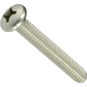 014973449247 Phillips Pan Machine Screws, 12-24 x 1-1/2, Piece-8