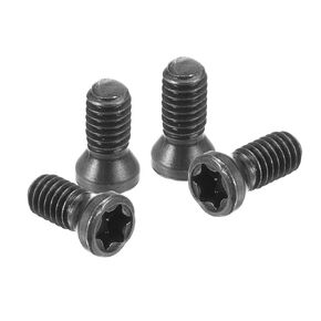 uxcell 10pcs M2.5 x 8mm & 10pcs M2.5 x 6mm Torx Screws 12.9 Grade Alloy Steel with Wrench for Replaces Carbide Insert