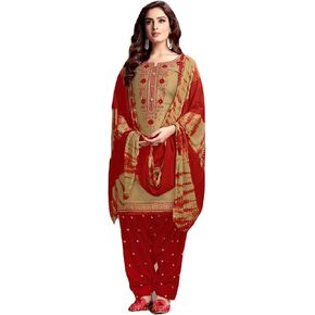 Ready To Wear Indian Pakistani Cotton Ethnic Wear Designer Punjabi Salwar Kameez Patiala Suit for Women in Kuwait