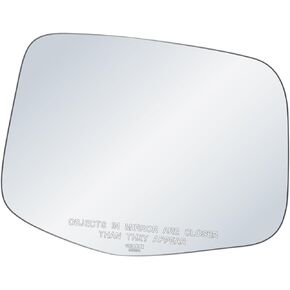 exactafit 8815R Passenger Side Mirror Glass With Adhesive Pads Right Door Replacement Compatible With 2011 2012 2013 Honda Odyssey