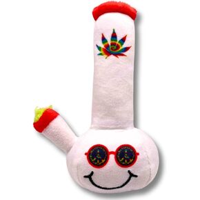Lil' Billie The Bong 420 Cat Toy | Funny Cat Toy | Cool Plush Catnip Toy | Fun Novelty Gift | Play and Funny Photos