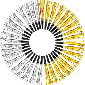 36 Pieces Gold Silver Noise Makers for Adults Kids Party Horns and Blowers Noisemakers Squawkers for Birthday Christmas Sporting Events New Years Eve Party Supplies 2024