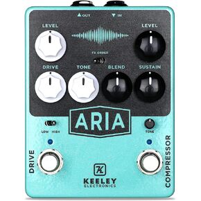 Keeley Aria Compressor and Overdrive Pedal