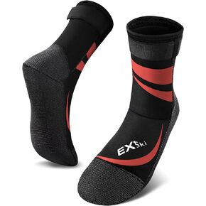 3mm Neoprene Water Socks, Sandproof Durable Beach Volleyball Socks for Men Women