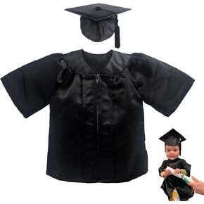 GraduatePro Baby Graduation Cap and Gown Set for Infant Toddler with Tassel as NICU Grad Gift