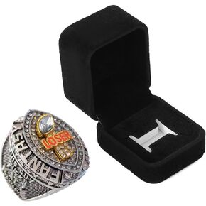 Fantasy Football Loser Ring Last Place Championship Ring Toilet Bowl