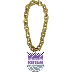 aminco Sacramento Kings Fan Chain, Gold