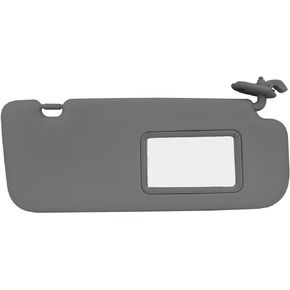 Driver Side Sun Visor Fit for Hyundai Accent 1E 2011 2012 2013 2014 2015 Replace 85210-1R000 Front Left | Sun Protection Shade | Gray