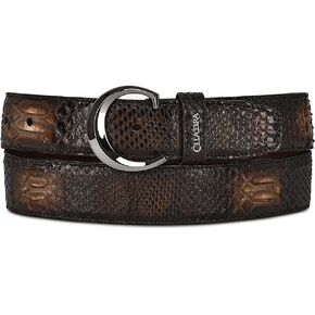 Cuadra Men's Belt with Genuine Python Leather, CS381PH