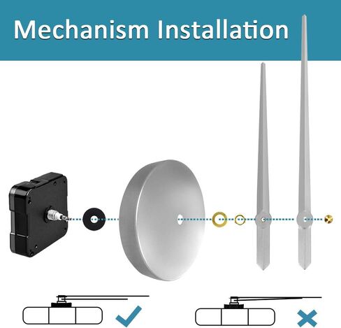 Mintime Modern بدون إطار DIY ساعة حائط كبيرة ثلاثية الأبعاد ساعة حائط أرقام مرآة لديكورات المكاتب المنزلية in Saudi Arabia