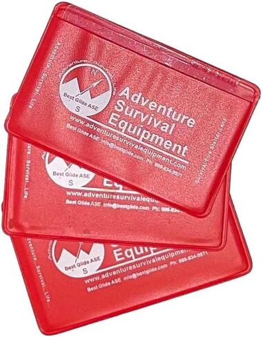 أفضل عدسات فريسنل لحجم بطاقة الائتمان Glide ASE وعدسات مكبرة (3 عبوات - أخضر) in Kuwait
