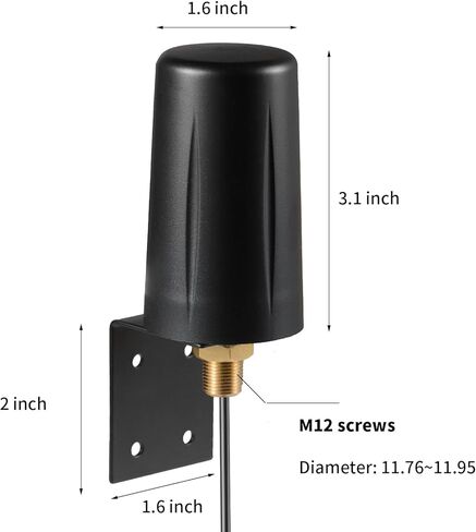 Eifagur 9dBi WiFi 6 6E ثلاثي الموجات 2.4 جيجا هرتز + 5 جيجا هرتز + 6 جيجا هرتز هوائي واي فاي خارجي للواي فاي 6 6E راوتر هوت سبوت الكمبيوتر المكتبي الكمبيوتر PCI-E شبكة واي فاي واي فاي 6E بطاقة ريولينك كاميرا الأمن إشارة الداعم in Kuwait