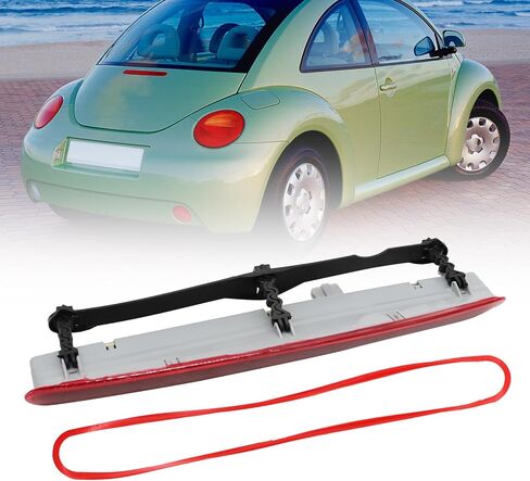 Third Brake Stop Lamp Light High Mount Stop Light Compatible with Beetle 1998-2010 Red 1C0945097E in Saudi Arabia