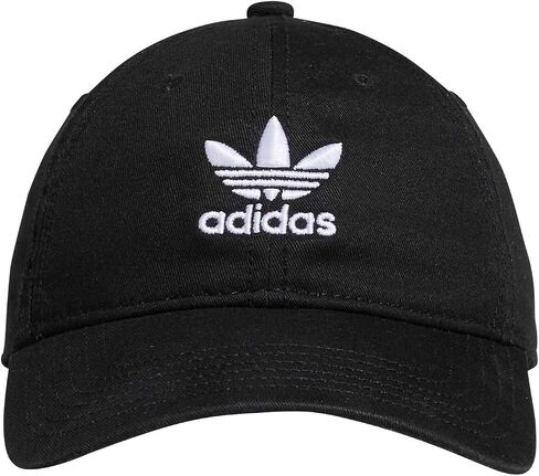 قبعة adidas Originals للأطفال للأولاد والبنات من القطن المغسول بمقاس مريح بشريط خلفي in Saudi Arabia