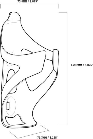 Blackburn Camber Carbon Bike Bottle Cage in Saudi Arabia