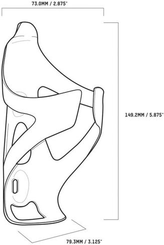 Blackburn Camber Carbon Bike Bottle Cage in Saudi Arabia