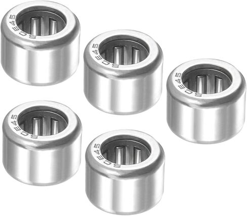 5 قطع من محامل إبرة SCE45 من Kozelo - [1/4 بوصة × 7/16 بوصة × 5/16 بوصة] نهاية مفتوحة لاستخدام علبة التروس، بكرات فولاذية من الكروم in Kuwait