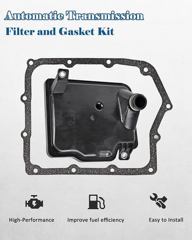 فلتر ناقل الحركة الأوتوماتيكي 62TE مع مجموعة حشية متوافقة مع كرايسلر تاون آند كانتري 200 دودج جراند كارافان أفينجر رام C/V بروماستر يستبدل # 68018555AA FT1240 58128 in Kuwait