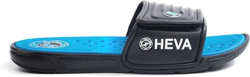 FUNKYMONKEY Men's Slide Sandals with Adjustable Upper and Comfort Quick-Dry Footbed Beach Shower Slippers in Kuwait