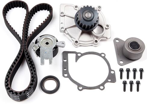 SCITOO Engine Timing Belt Kit Fits for CK331LK2 TB331LK2 WP311K2A WPK41110C 24470K TCKWP331A TB331 for Volvo C30 C70 S40 S60 S70 S80 V50 V60 V60 Cross Country V70 XC60 XC70 XC90 in Saudi Arabia