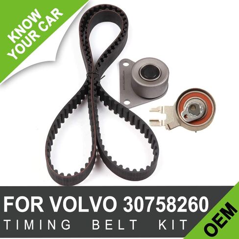 SCITOO Engine Timing Belt Kit Fits for CK331LK2 TB331LK2 WP311K2A WPK41110C 24470K TCKWP331A TB331 for Volvo C30 C70 S40 S60 S70 S80 V50 V60 V60 Cross Country V70 XC60 XC70 XC90 in Saudi Arabia