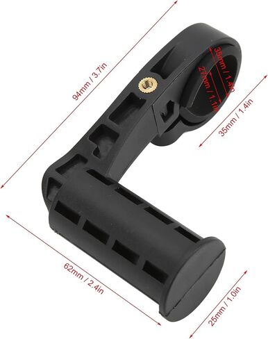 Bike Handlebar Extender, Lightweight Portable Anti Skid Black Stem Handlebar Riser Extender Bike Handlebar Bracket for Mountain Bike Small Handlebar Extender Carbon Fiber Bike in Saudi Arabia