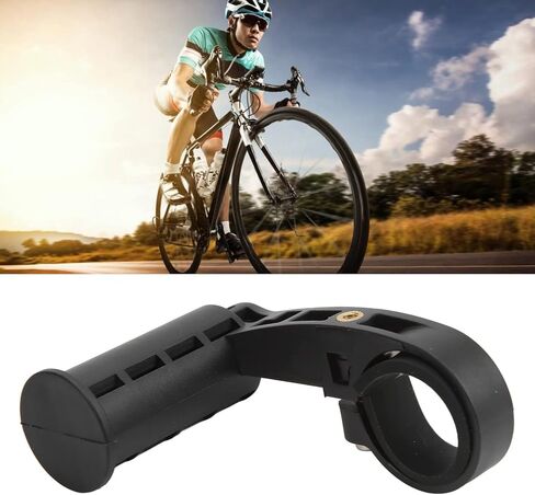 Bike Handlebar Extender, Lightweight Portable Anti Skid Black Stem Handlebar Riser Extender Bike Handlebar Bracket for Mountain Bike Small Handlebar Extender Carbon Fiber Bike in Saudi Arabia