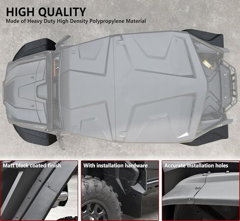 Wider Fender Flares Extensions for Talon 1000 1000x4 19-24, Combined Front and Rear Mud Guard Mud Flaps for Honda Talon 1000X 1000R 1000X4 2019-2024 Accessories, Replacement 0SF70-HL6-A01 in Kuwait