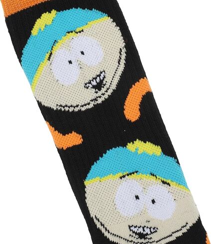 Bioworld South Park Eric Cartman 3-Pair Men's Athletic Crew Socks in Saudi Arabia