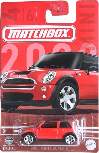 Matchbox 2003 Mini Cooper S, red 4/6 in Saudi Arabia