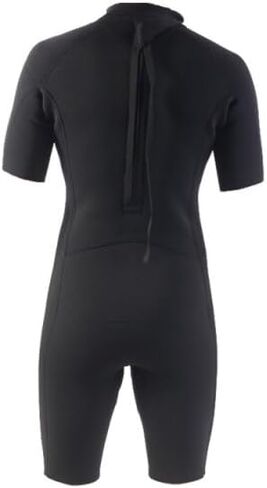 Storm Junior Black Shorty Wetsuit, Spring Flatlock BZ - 2mm Back Zip, Short Sleeve, Summer Suit BZ 2/2mm SBR + 100% Poly Lining – Boys/Girls, Kids, Childs, Surf, Swim, Bodyboard, Snorkel, Scuba in Saudi Arabia