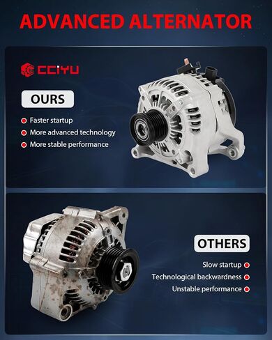 cciyu Alternators 14204 Fit for 2014-2016 for BMW for 228i,2015-2016 for BMW for 228i xDrive,2013-2018 for BMW for 320i,2013-2018 for BMW for 320i xDrive,2012-2016 for BMW for 328i in Saudi Arabia